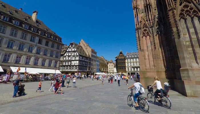 Plaza del Castillo en Estrasburgo